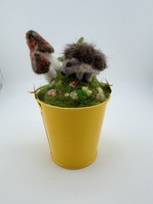 Nadelfilz Deko Igel Handarbeit
