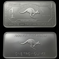 1 Unze Känguru Titanbarren