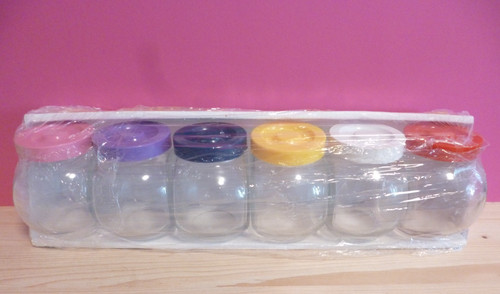 Vorrats glas mit bunten - vorrats,