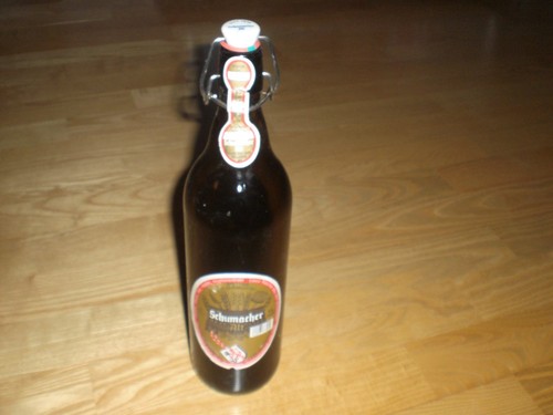 Bierflasche schumacher alt - schumacher,