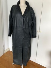 Wendemantel Leder - Persianer Knöchellang Gr. 42 - 44