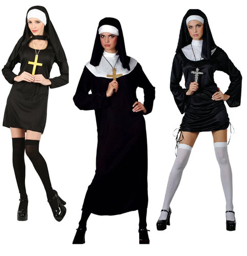 Wicked damen nonnen - damen, kostüm