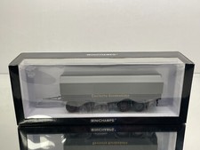 MINICHAMPS 161092 KASSBOHRER CANVAS TRAILER DEUTSCHE BUNDESBAHN -1:43- GOOD IB