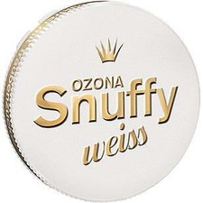 Ozona Snuffy weiß Schnupftabak 10x 6g Dose