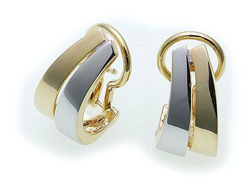Damen ohrringe klapp stecker - ohrringe,