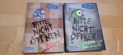 Bücher bitte nicht öffnen - bitte,