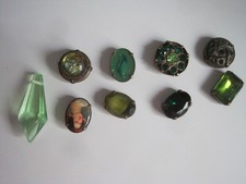 8 Modeschmucksteine, bunt