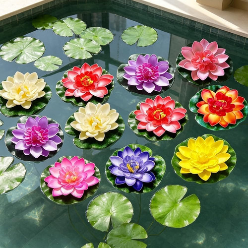 Stück schwimmende blumen - stück,