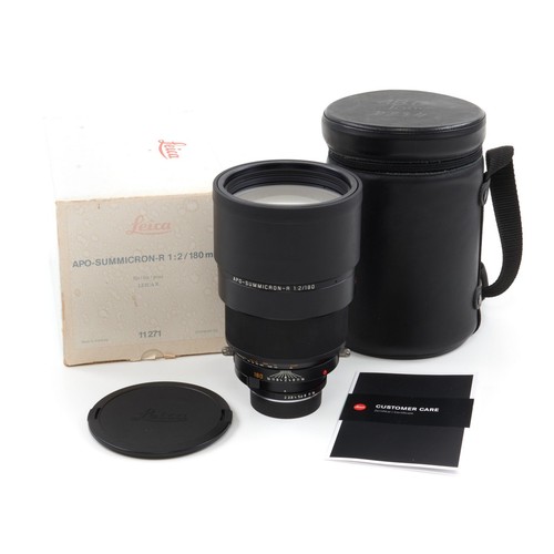 Leica 180mm apo summicron - f2, apo-summicron-r