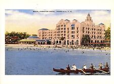 Postkarte - Reproduktion - The Royal Hawaiian Hotel opened in 1927