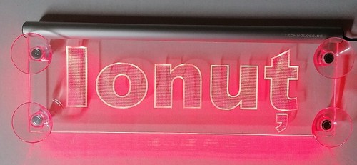 Ionut led namensschild oder - led,