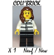 Lego City Minifiguren Cty1128 - Jail Prisoner 86753 Prison Stripes - 60246 NEU