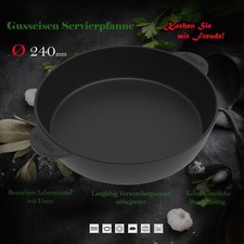 Gusseisen pfanne servierpfanne - gusseisen,