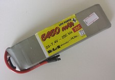 Akkupack Lipo Pack 2S - 7,4V mit 5450mAh -30C - für  Hubschrauber + Flugzeug