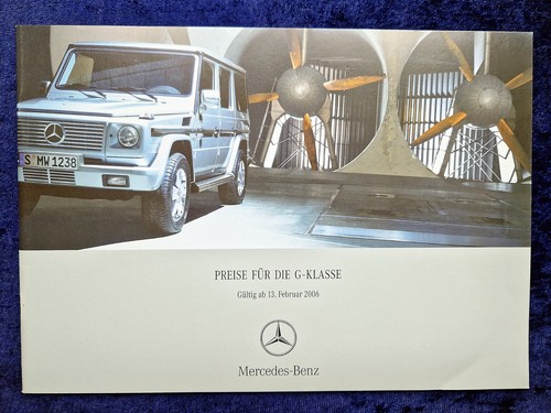 Mercedes klasse preisliste - mercedes, g-klasse