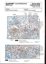 Service Schematic für Blaupunkt Berlin 8000,Super Arimat