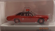 Brekina 18157 Dodge Monaco Chicago Fire Dept. Rot 1974 US-Feuerwehr OVP