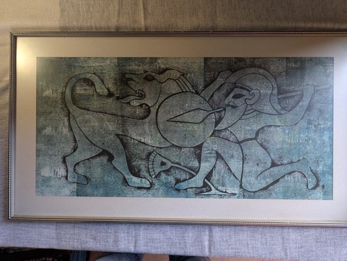 Mid century wandbild 60er - mid,