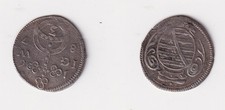 Dreier Silber Münze Sachsen