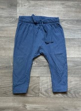 Blaue Stoffhose von H&M - Gr. 80