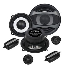 CRUNCH 13cm Front Auto Lautsprecher Kompo für RENAULT Kangoo 2 - 08-13