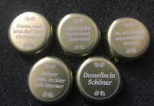 1 Set Oettinger Kronkorken, Aktion 2024, 5 Stück, komplette Serie, gebraucht