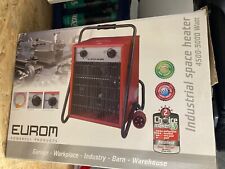 EUROM Industrial Space Heater 4500-9000 Watt Heizlüfter/ Bautrockner Strom