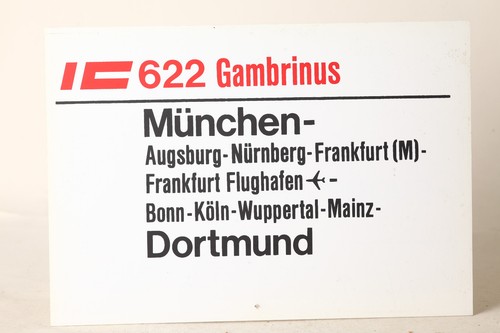 Zuglaufschild 30cm ic - 21,