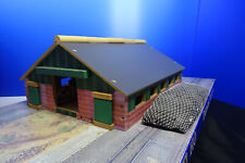 Gebäude H0 Kids Globe Kuhstall Kühe Licht Halle Silo gebauter Bausatz 1:87 PKS20