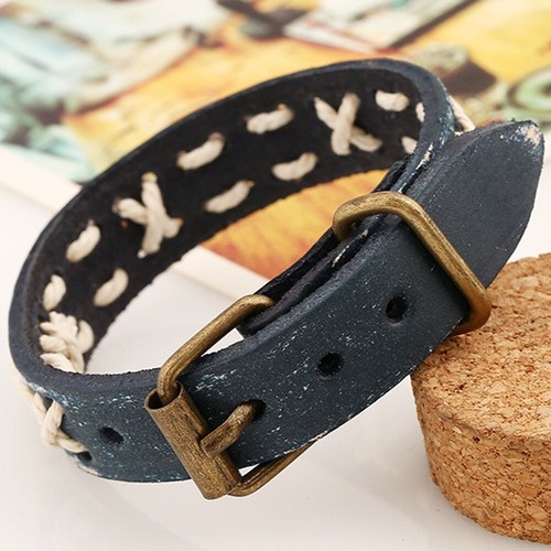 Armband herren blau vintage - armband,