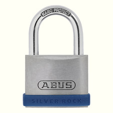 ABUS Vorhangschloss Silver Rock -verschiedene Größen- Sehr Robust und langlebig
