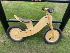 Holzlaufrad Kokua Like a Bike, Brauner Ledersattel, Top Zustand!