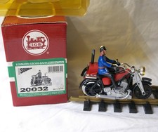 spur g  lgb feuerwehrmotorad  20032  sound geprüft fahrtüchtig gereinigt mit ovp