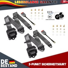 2x 373cm 3-punkt Automatikgurt