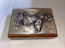 Zippo  Box Limited Edition Indien Mit Zinndeckel