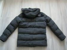 CARS JEANS Winter JACKE 152 Jungen gesteppt warm wattiert gefüttert grau Parka