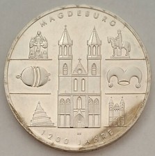 10 € BRD, 1200 Jahre Magdeburg, 2005 A, J515, ---Silber---