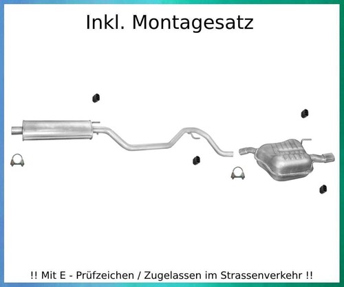 Auspuffanlage opel vectra - c, /