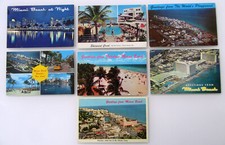 Postkarten Lot 7 x MIAMI BEACH Florida Ansichtskarten USA Postcards ca. ~1960/74