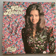 VICKY LEANDROS inklusive Poster In-person signed Vinyl LP 12"  Autogramm