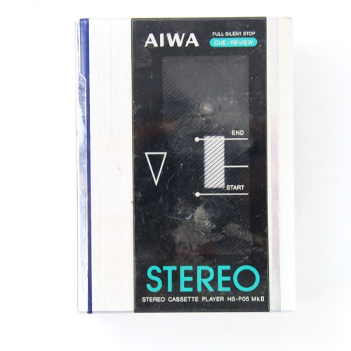 Tragbarer cassette player aiwa - cassette,