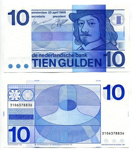 Gulden niederlande - 10,