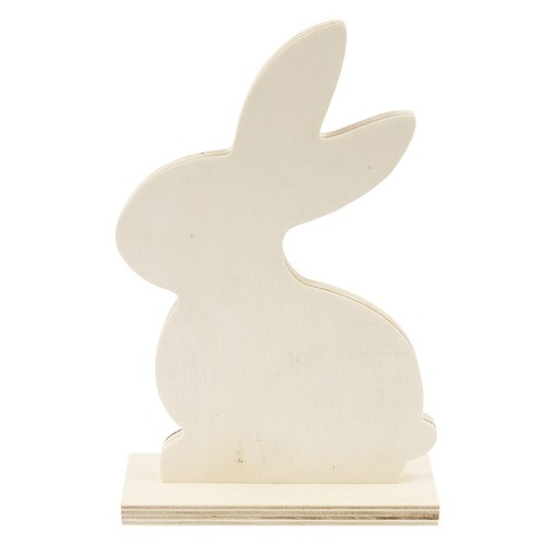 Deko hase aus holz zum - aus,