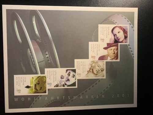 Brd 2001 wohlfahrtsmarken - brd, mh
