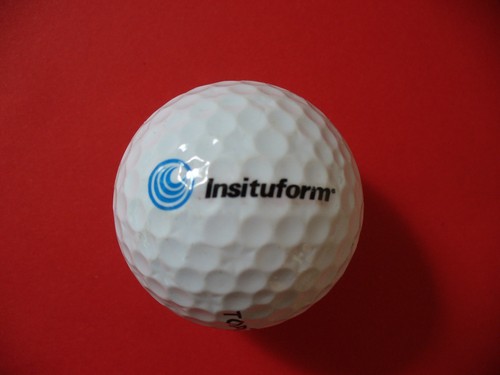 Golfball mit logo - golfball,