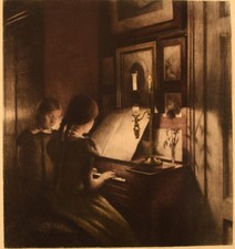 Peter Ilsted: Interieur mit
