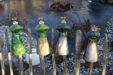 Zaunhocker aus Keramik