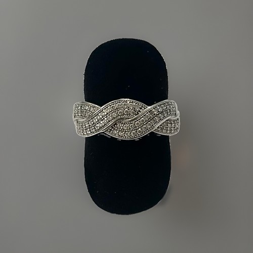 925 silberring fianit - 925/-,