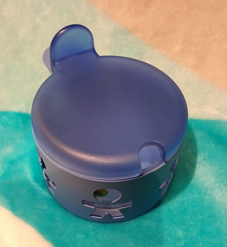 Alessi zuckerdose blau mit - blau,
