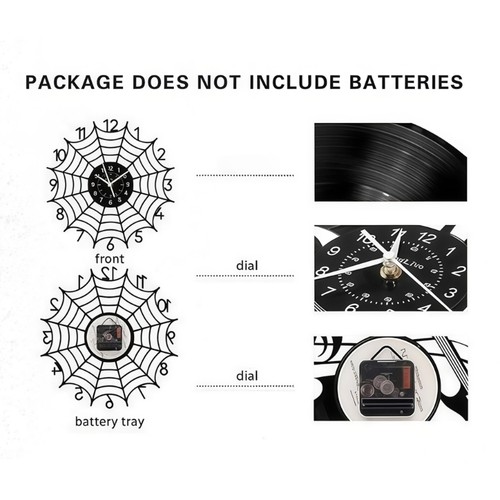 Large wall clock decorative - clock,